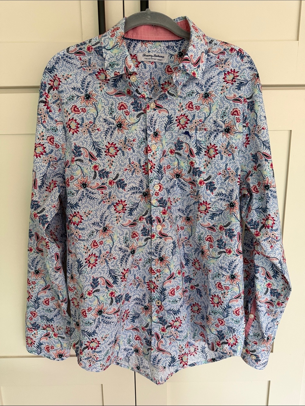 Tommy Bahama Newport Coast Ibiza Blooms Long Sleeve Button Down  Shirt